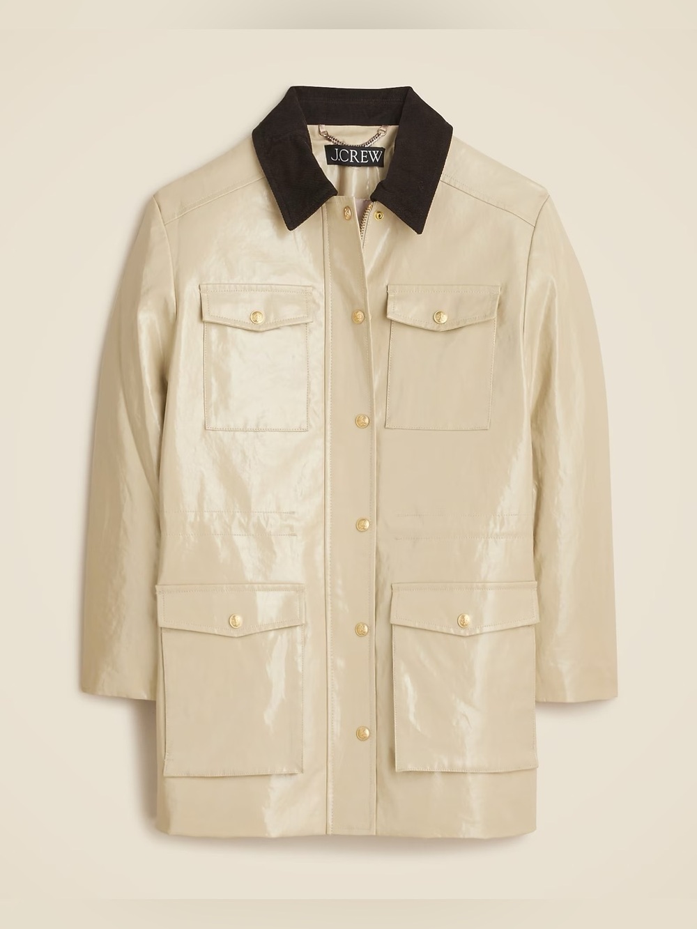 Collection Barn Jacket™ in laminated linen